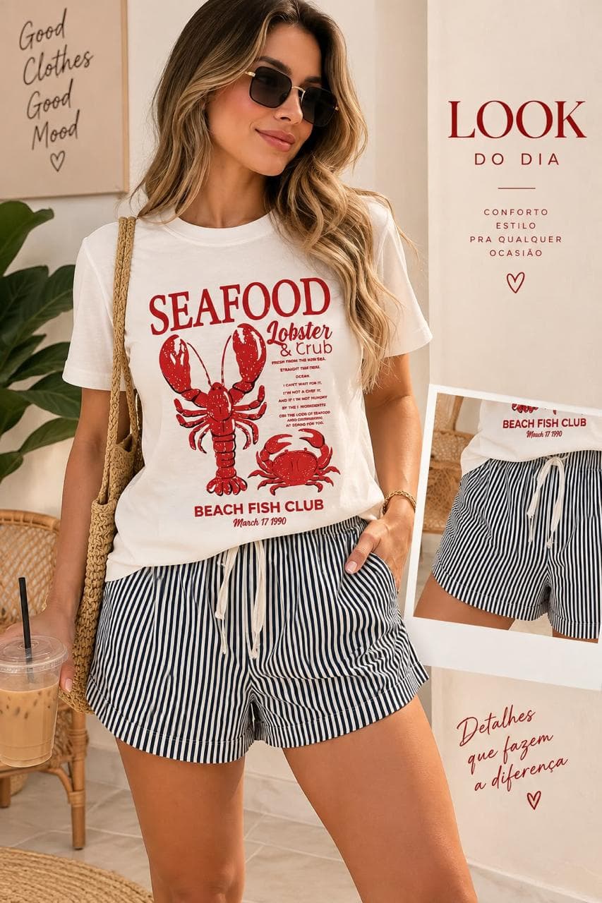 Conjunto Seafood Club